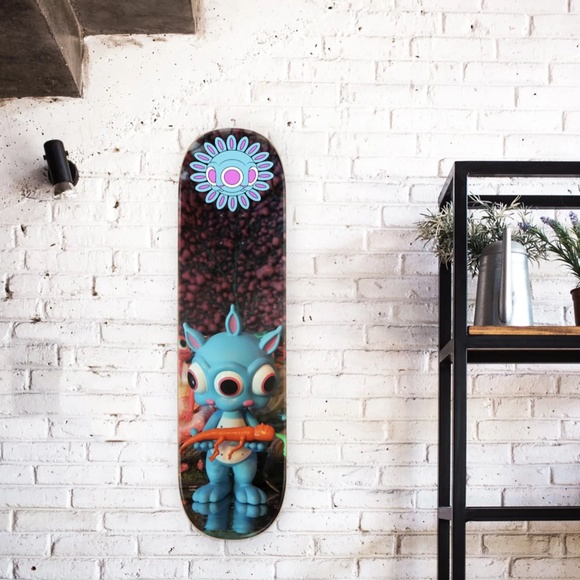 Ron English 'Ronnie the Rabbit', 2020 Skateboard Deck Limited Edition - Picture 4 of 4